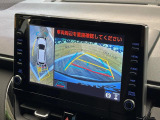 【パノラミックビューモニター】専用のカメラにより、上から見下ろしたような視点で360度クルマの周囲を確認することができます☆死角部分も確認しやすく、狭い場所での切り返しや駐車もスムーズに行えます。