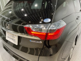 視認性がいいテールランプ。後続車にも存在をアピール。