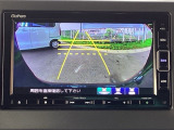 バックモニター付きで、車庫入れやバック時の後方確認をサポート。