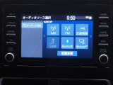 オーディオ各種です。ラジオの視聴やBluetoothの接続ができます。Miracast機能もご利用いただけます。