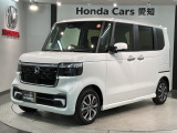 全国納車可 第三者機関証明書付 H SENSING 新車保証 試乗車 ワンオ-ナ- ナビLXU-242NBi TV Rカメラ CD録音 BTオ-ディオ装備のN-BOXカスタム ベースグレード入庫!