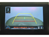 バックガイドモニターで、後方を確認しながら安心して駐車することができます。運転初心者も熟練者も必須の機能ですよ!