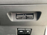 ビルトインタイプのETCです。スッキリしていますね。納車時にはセットアップいたしますので、すぐにお使いいただけます。