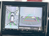 【全方位モニター用カメラ】専用のカメラにより、上から見下ろしたような視点で360度クルマの周囲を確認することができます☆死角部分も確認しやすく、狭い場所での切り返しや駐車もスムーズに行えます。