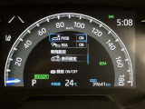 視認性の良いメ-タ-を採用しており、快適なドライブをサポ-トします♪
