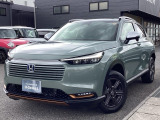 ボタニカルグリーンのヴェゼルe:HEV X HuNTパッケージ入庫しました!元試乗車です。