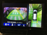 マルチビューカメラシステム。前後左右にカメラがついているのでとっても安心ですね。