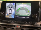 【アラウンドビューモニター】専用のカメラにより、上から見下ろしたような視点で360度クルマの周囲を確認することができます☆死角部分も確認しやすく、狭い場所での切り返しや駐車もスムーズに行えます。