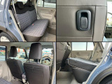 リヤシートも全車消毒済み。解放感ある快適空間!【ショッピングフック】など装備も充実。