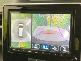 【全方位モニター用カメラ】専用のカメラにより、上から見下ろしたような視点で360度クルマの周囲を確認することができます☆死角部分も確認しやすく、狭い場所での切り返しや駐車もスムーズに行えます。