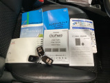 取扱説明書やメンテナンスノートもそろっています。