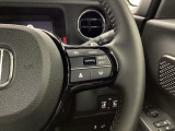 ステアリング右手側に安全運転支援機能のホンダセンシングをコントロールするスイッチ