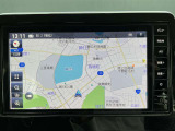 見やすい日産純正ナビゲーションです。