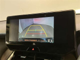 バックギアに入れると、このように後方が映し出されます!最終確認はご自身の目と耳で必ず行ってください!安全第一で!