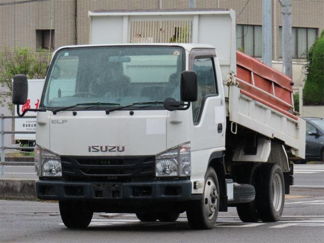 エルフ 2t 全低床 Lゲートダンプ