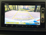 【バックカメラ】駐車時に後方がリアルタイム映像で確認できます。大型商業施設や立体駐車場での駐車時や、夜間のバック時に大活躍!運転スキルに関わらず、今や必須となった装備のひとつです!