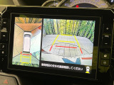 【パノラマモニター】専用のカメラにより、上から見下ろしたような視点で360度クルマの周囲を確認することができます☆死角部分も確認しやすく、狭い場所での切り返しや駐車もスムーズに行えます。