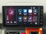 9インチスマホ連携ディスプレイオーディオです。バックカメラも付いて車庫入れ・駐車も安心です。Bluetooth対応機器を登録して音楽を楽しんだりハンズフリー通話が出来て便利です。