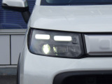 ★LEDヘッドライト搭載★ 白っぽく光る明るく省電力なLEDライト!先進的な白い輝きでフロントフェースを引き締めます☆