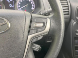【レーダークルーズコントロール】高速道路での長距離走行が楽に!!自動で速度を保つクルーズコントロールが、衝突軽減システムと連携し、前方の車両を感知して車間を保つように速度調節してくれます!!