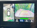 【全方位モニター用カメラ】専用のカメラにより、上から見下ろしたような視点で360度クルマの周囲を確認することができます☆死角部分も確認しやすく、狭い場所での切り返しや駐車もスムーズに行えます。