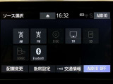 ラジオ、フルセグテレビ、CD再生、DVD再生、SD再生(音楽/動画)、SD録音(別途SDカードが必要です)、Bluetoothオーディオが使用可能です。詳しい仕様についてはスタッフまでお尋ね下さい。