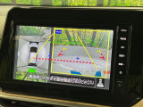 【アラウンドビューモニター】専用のカメラにより、上から見下ろしたような視点で360度クルマの周囲を確認することができます☆死角部分も確認しやすく、狭い場所での切り返しや駐車もスムーズに行えます。