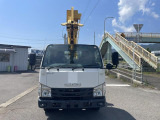 エルフ クレーン 穴掘建柱車 クレーン車(オーガレス)