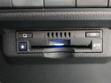 ETC車載器付きです。高速道路の料金所もスムーズに通過できます。