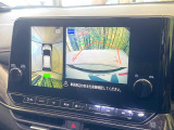 【アラウンドビューモニター】専用のカメラにより、上から見下ろしたような視点で360度クルマの周囲を確認することができます☆死角部分も確認しやすく、狭い場所での切り返しや駐車もスムーズに行えます。