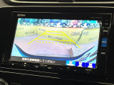 【バックカメラ】駐車時に後方がリアルタイム映像で確認できます。大型商業施設や立体駐車場での駐車時や、夜間のバック時に大活躍!運転スキルに関わらず、今や必須となった装備のひとつです!