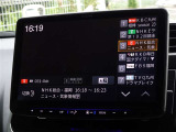 地デジ対応、フルセグデジタルTV放送が視聴できます。