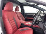 【内装】&ldquo;F SPORT&rdquo;専用本革/&ldquo;F SPORT&rdquo;専用フレアレッド/&ldquo;F SPORT&rdquo;専用本アルミ