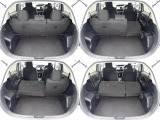 後部座席背もたれは分離しているので、別々に倒す事が可能です♪荷物の量に応じてアレンジ出来るので、嬉しいですね!