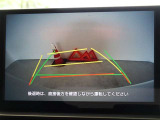 バックガイドモニターを装備しています、車庫入れもラクラクです。