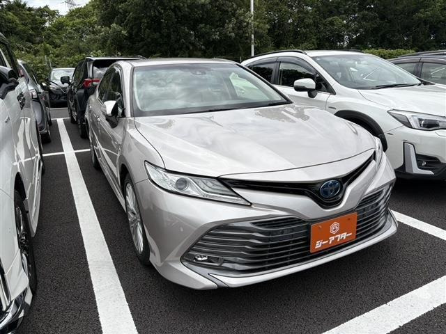 カムリ 2.5 G レザーパッケージ 禁煙車 ベージュレザーシート 純正ナビ