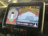 【アラウンドビューモニター】専用のカメラにより、上から見下ろしたような視点で360度クルマの周囲を確認することができます☆死角部分も確認しやすく、狭い場所での切り返しや駐車もスムーズに行えます。