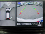 車の真上から見下ろしたような360度視界の良い『アラウンドビューモニター』です♪♪ 苦手な狭い駐車場、暗い所でも確認ができてとっても安心です♪♪