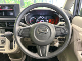 ステアリングも使用感が少なく、きれいな状態となっております♪