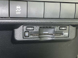 ETC車載器付きです。高速道路の料金所もスムーズに通過できます。