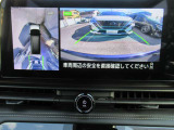 車の真上から見下ろしたような360度視界の良い『アラウンドビューモニター』です♪♪ 苦手な狭い駐車場、暗い所でも確認ができてとっても安心です♪♪