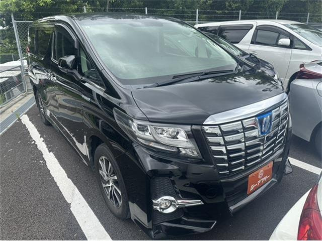 アルファード ハイブリッド 2.5 SR E-Four 4WD 後席モニター 禁煙車 純正9型ナビ