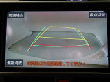 バックガイドモニターで、後方を確認しながら安心して駐車することができます。運転初心者も熟練者も必須の機能ですよ!