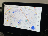 【10.5インチナビ】高級感とインパクトのある大画面ナビを装備。各種オーディオ操作はもちろん、スマホ連携もできる利便性の高いナビです♪