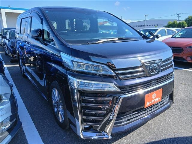 ヴェルファイア2.5 Z ゴールデンアイズ後席モニター 禁煙車 純正9インチナビ