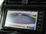 車庫入れもお任せのバックカメラ付き!