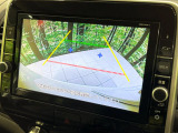 【バックカメラ】駐車時に後方がリアルタイム映像で確認できます。大型商業施設や立体駐車場での駐車時や、夜間のバック時に大活躍!運転スキルに関わらず、今や必須となった装備のひとつです!