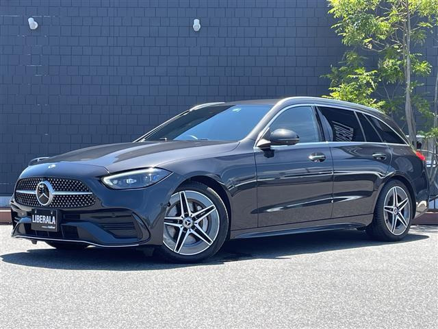 Cクラスワゴン C220d アバンギャルド AMGライン 本革シート 修復歴無し