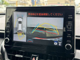 ★全周囲360&deg;モニター★クルマの周囲を直感的に把握。クルマを真上から見ているような映像を。