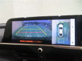 パノラミックビューモニター搭載。カメラで車両周囲の状況を映し出すため、狭い場所での駐車などに役立ちます。